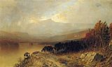 Alexander Helwig Wyant Canvas Paintings - Autumn Landscape